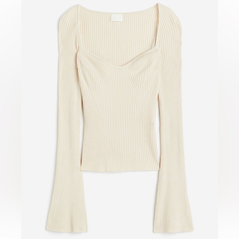 NWOT Rib-Knit Sweater